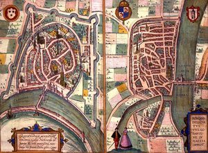 Mappe di Grenoble e Romans-sur-Isere, da 