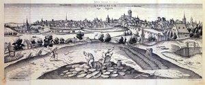 Una cava di ardesia ad Angers, 1561