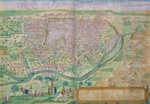 Mappa del Cairo, da 