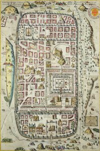 Mappa di Gerusalemme e dell