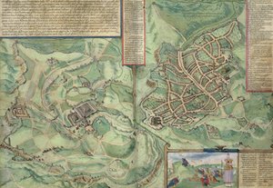 Mappa di Gerusalemme, da 