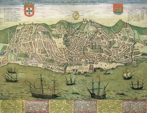Mappa di Lisbona, da 