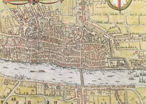 Mappa di Londra, da 