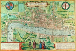 Mappa di Londra, da 