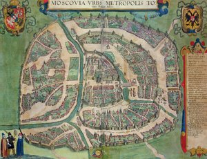 Mappa di Mosca, da 