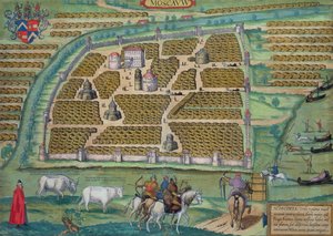 Mappa di Mosca, da 