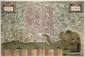 Mappa di Palermo, da 