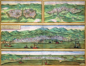 Mappa di Parma, Siena, Palermo e Drepanum, da 