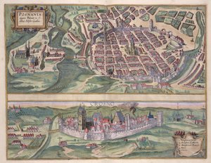 Mappa di Poznan e Gruczno, da 