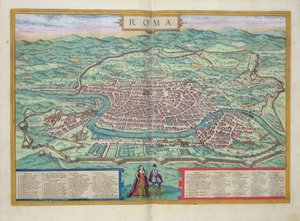 Mappa di Roma, da 