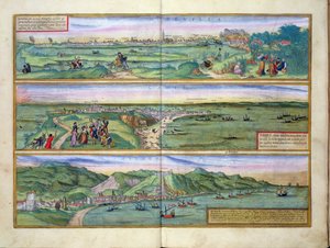 Mappa di Siviglia, Cadice e Malaga, da 
