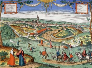 Veduta di Siviglia, c.1550