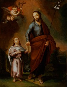 San Giuseppe e il Bambino Gesù, ca. 1794 da José Campeche