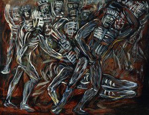 Gli Dei Bianchi da José Clemente Orozco
