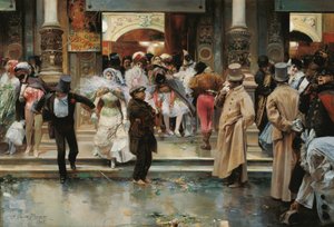 Lasciando il ballo in maschera
