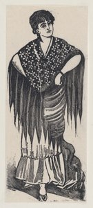 Un gitano, ca. 1880-1910 da José Guadalupe Posada