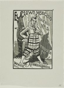Clown Messicano, n. 5 da José Guadalupe Posada