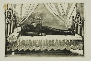 La morte del generale Gonzales da José Guadalupe Posada