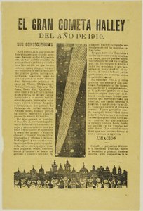 La grande cometa di Halley, 1899, pubblicata nel 1910