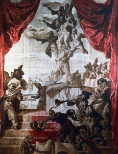 Decorazione nella sala da ballo dell