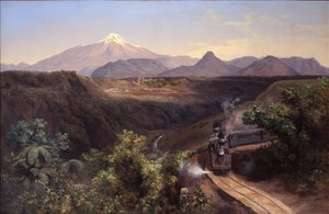 La gola di Metlac da José María Velasco