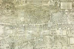 Veduta di Zurigo, 1576 da Jos Murer