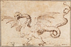Studio di un drago da José Ribera de
