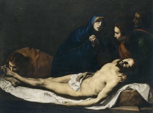 Il compianto su Cristo, 1633 da José Ribera de