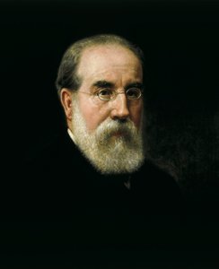Ritratto di Francisco Pi i Margall (1824-1901) statista e scrittore spagnolo