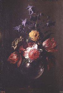 Natura Morta di Fiori da José Antolínez