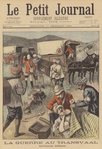 Ambulanze indiane al lavoro durante la Guerra Boera
