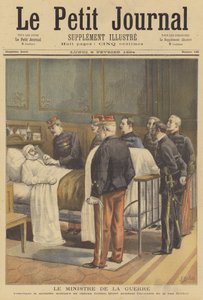 Il Ministro della Guerra francese che consegna una medaglia a un soldato ferito da Jose Belon