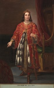 Ritratto del re Sancho III di Castiglia da José Castelaro y Perea
