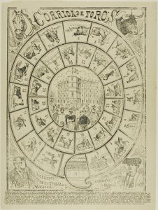 Gioco di dadi alla corrida da José Guadalupe Posada