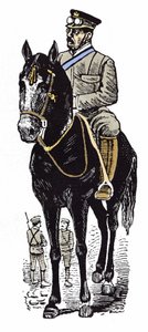 La Rivoluzione Messicana (1910-1920): ritratto di Victoriano Huerta (1854-1916). Xilografia di Jose Guadalupe Posada (1852-1913) da José Guadalupe Posada