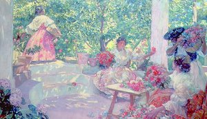 Il Giardino Spagnolo da Jose Mongrell y Torrent