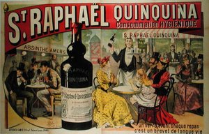 Poster pubblicitario del aperitivo francese 