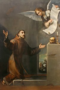 San Francesco riceve le Stimmate, Prima terza del XVII sec.