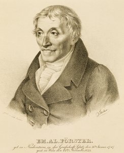 Ritratto di Emanuel-Aloys Forster, compositore e insegnante di contrappunto