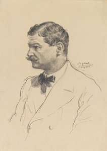 Autoritratto, 1916 da Josef Engelhart