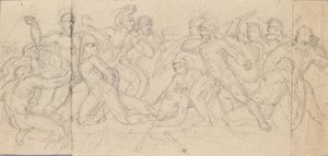 Classica scena di combattimento da Josef Gisela