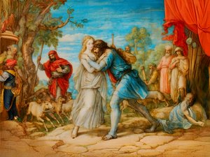 Giacobbe incontra Rachele
