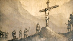 Crocifissione di Gesù da Josef Johann Michel