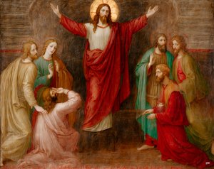 Trasfigurazione di Gesù da Josef Johann Michel