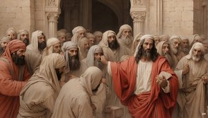 Gesù scaccia i mercanti dal tempio