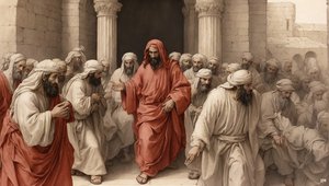 Gesù scaccia i mercanti dal tempio