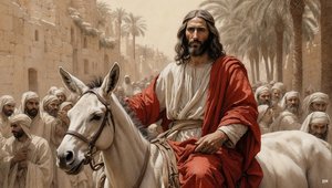 Gesù entra a Gerusalemme (01)
