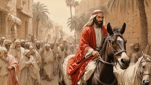 Gesù entra a Gerusalemme (04)