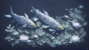 Carpa Koi ametista