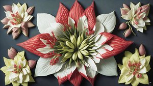 mandala: elementi di amaryllis_02